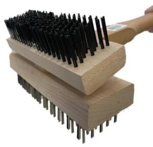 CHEF 101 double-sided angled grill brush